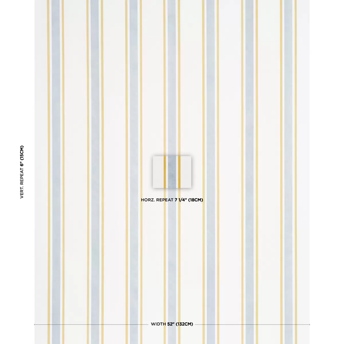 HADWEN STRIPE_ YELLOW & BLUE