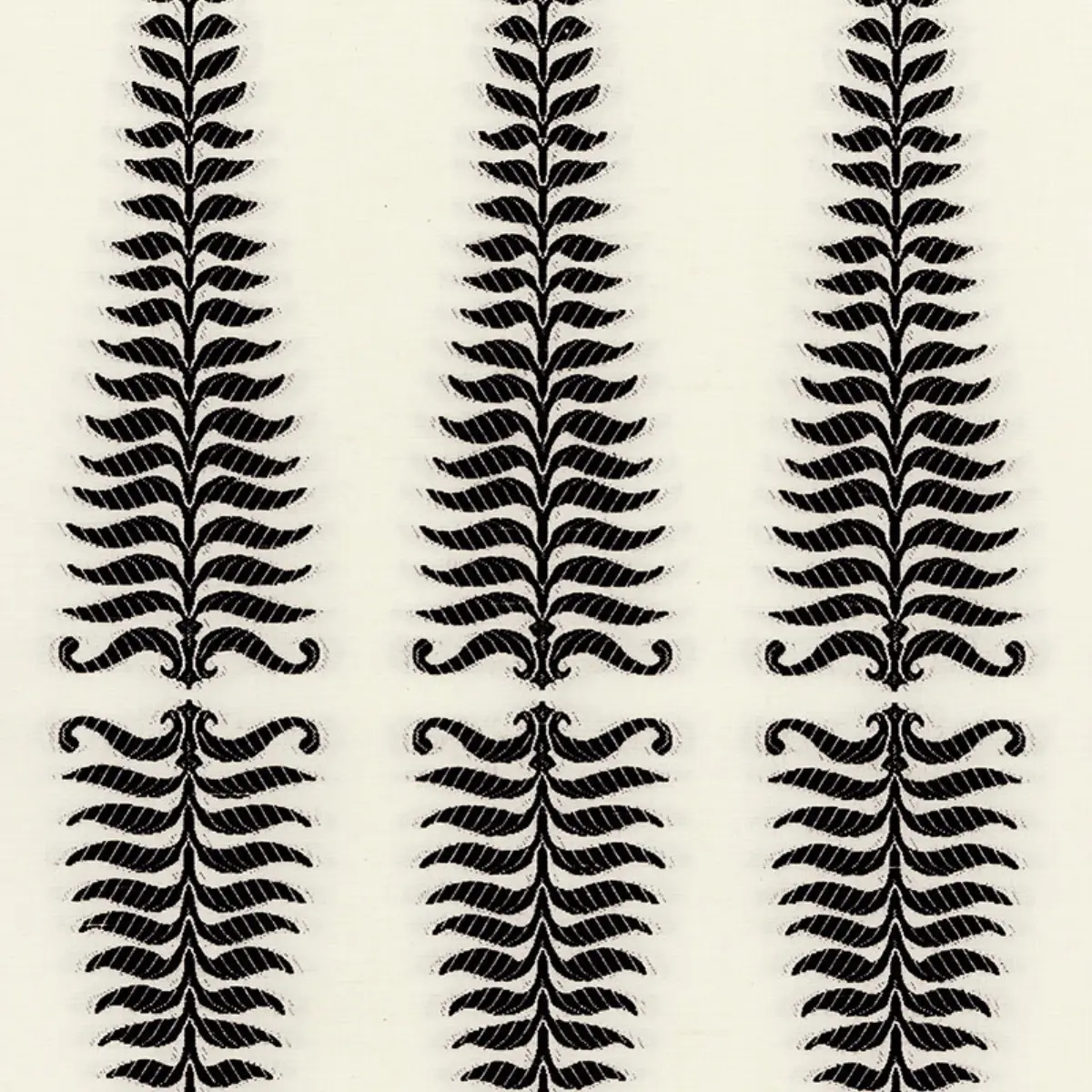 FERN TREE_ NOIR/CREME