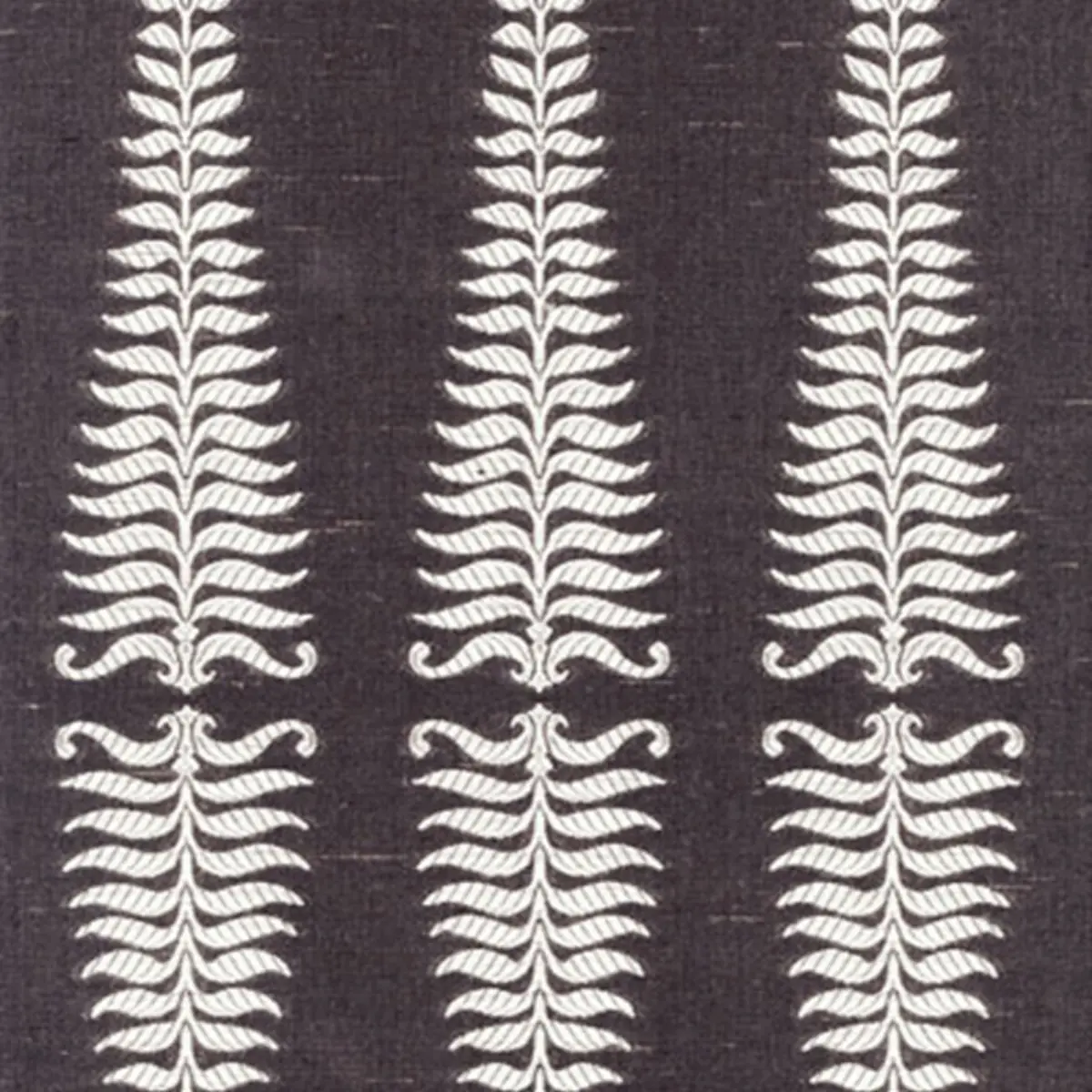 FERN TREE_ IVORY/GREY FLANNEL