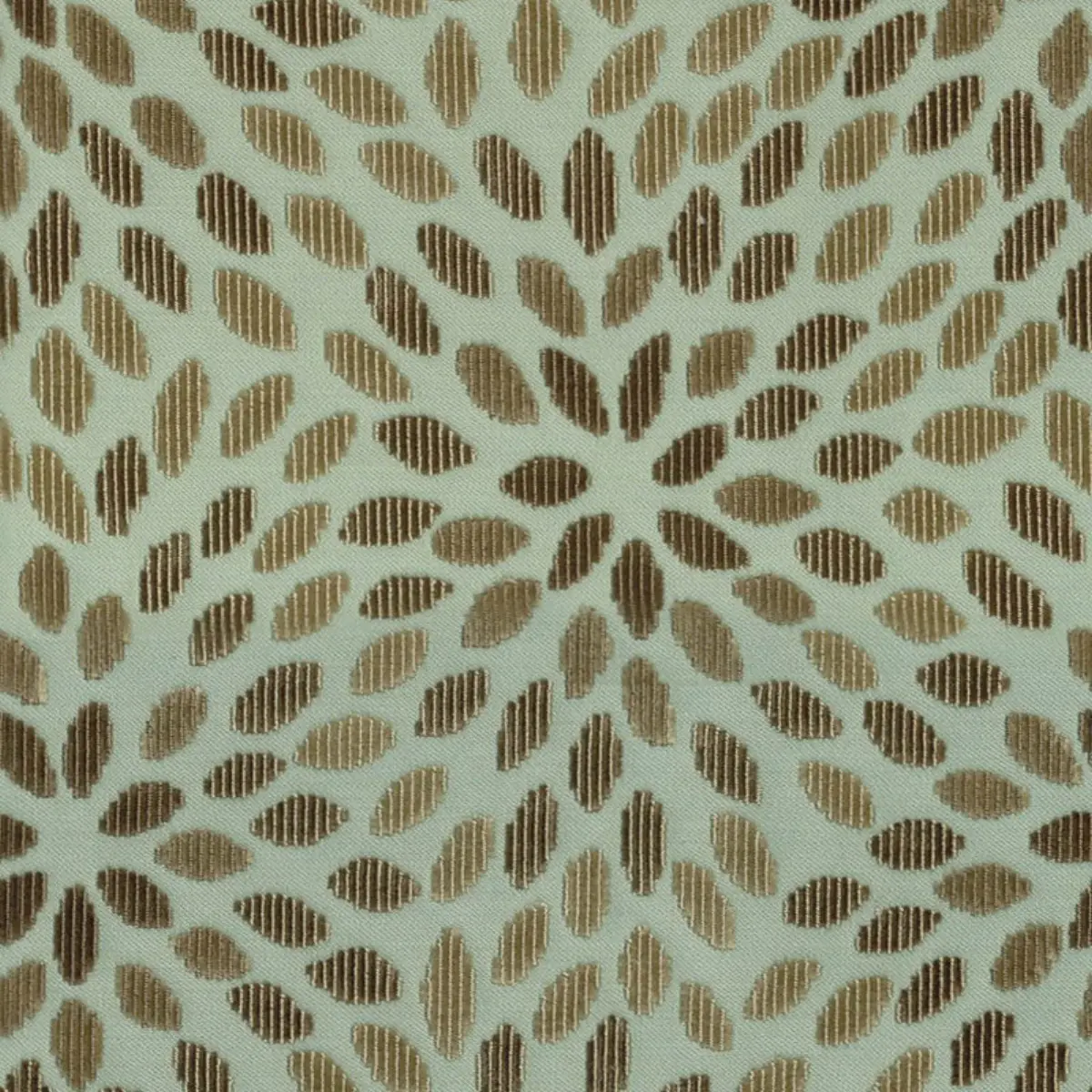 KIKU SILK VELVET_ AQUA & COCOA