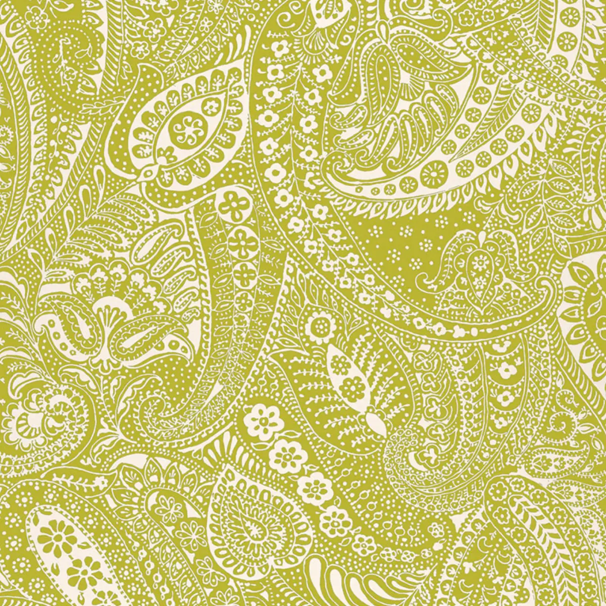 PAISLEY PRINT_ SOFT CHARTREUSE