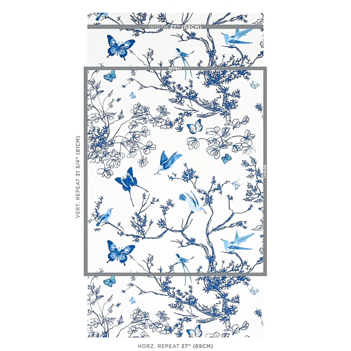 BIRDS & BUTTERFLIES_ PORCELAIN
