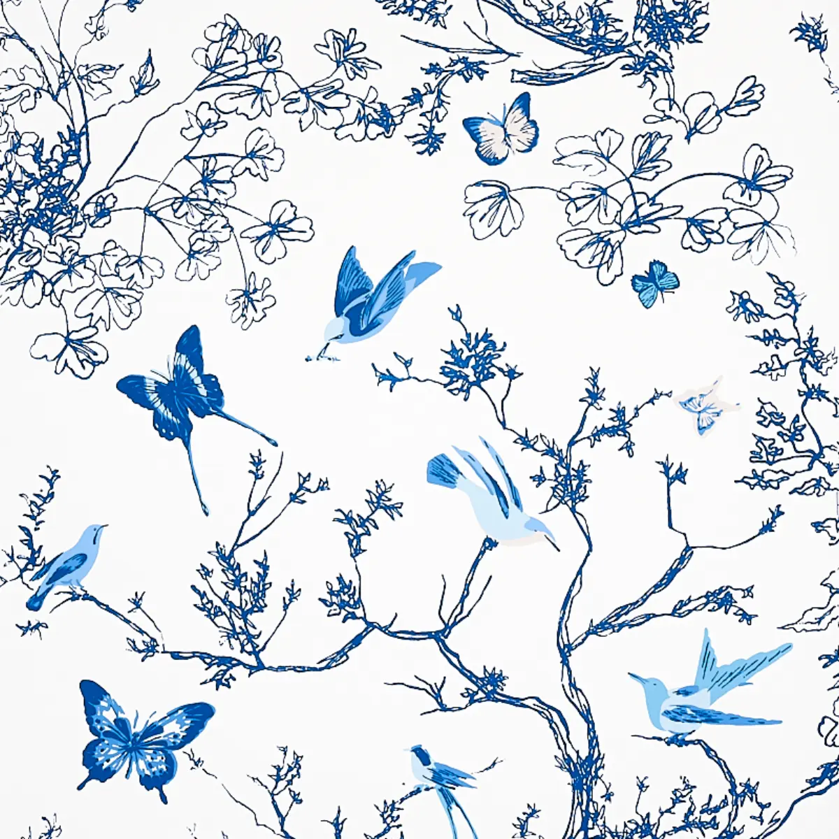 BIRDS & BUTTERFLIES_ PORCELAIN