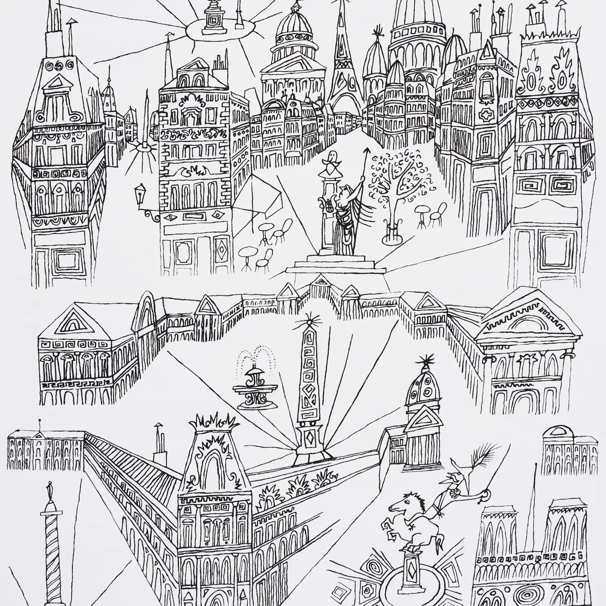 VIEWS OF PARIS_ BLACK & WHITE