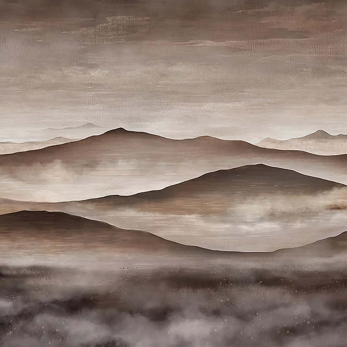 TWILIGHT LANDSCAPE MURAL_ NEUTRAL