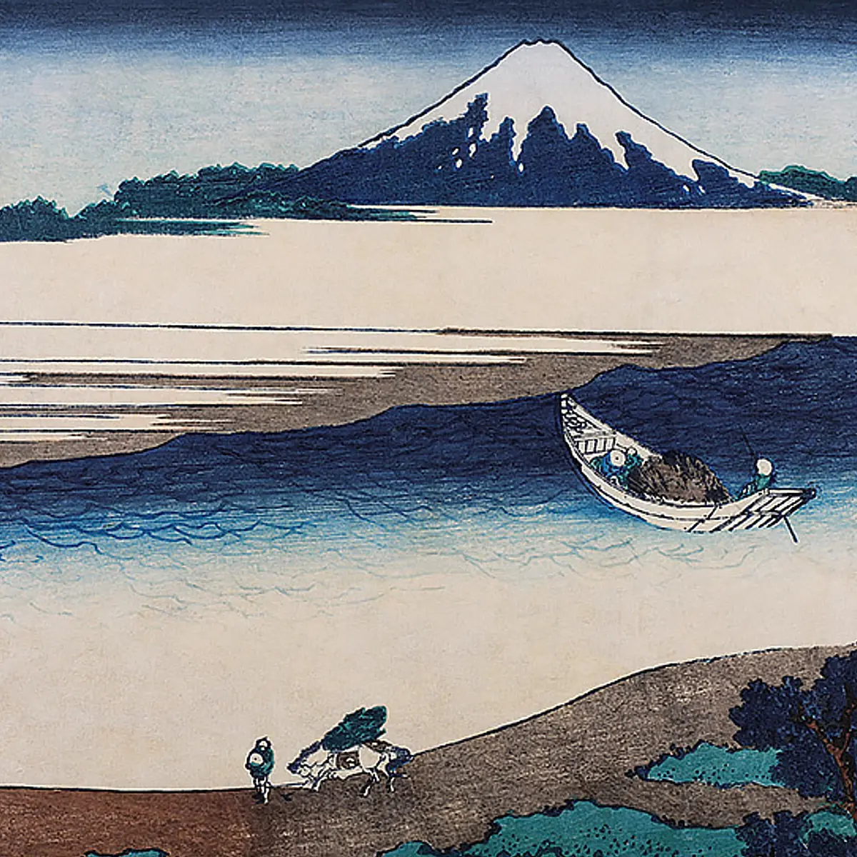 HOKUSAI MURAL_ BLUE