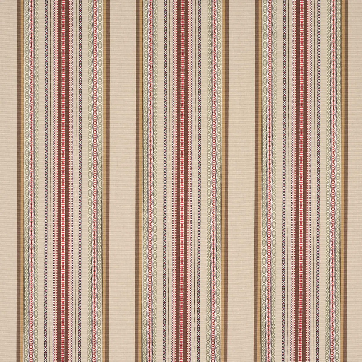 WELLINGTON STRIPE_ MULTI ON PECAN