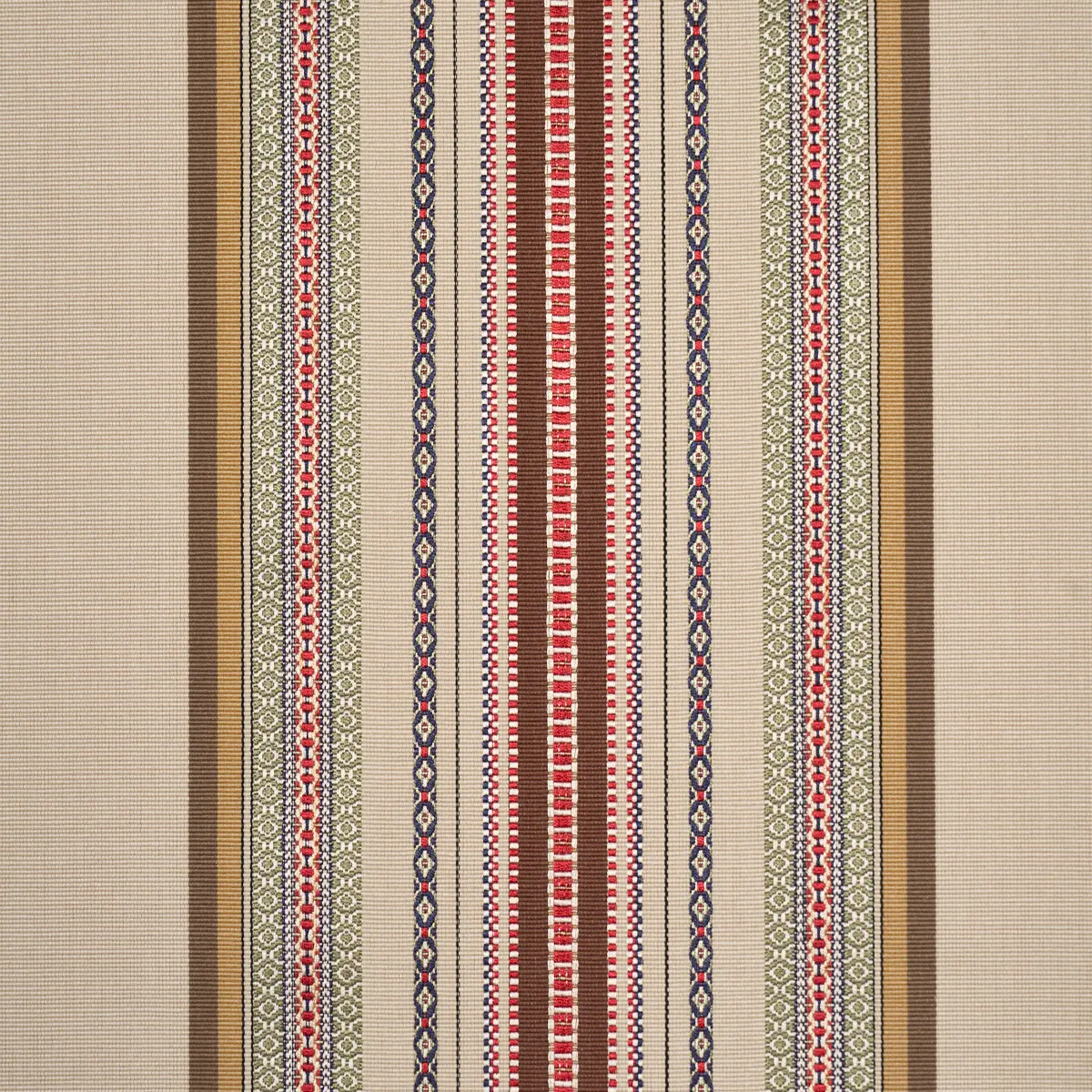 WELLINGTON STRIPE_ MULTI ON PECAN