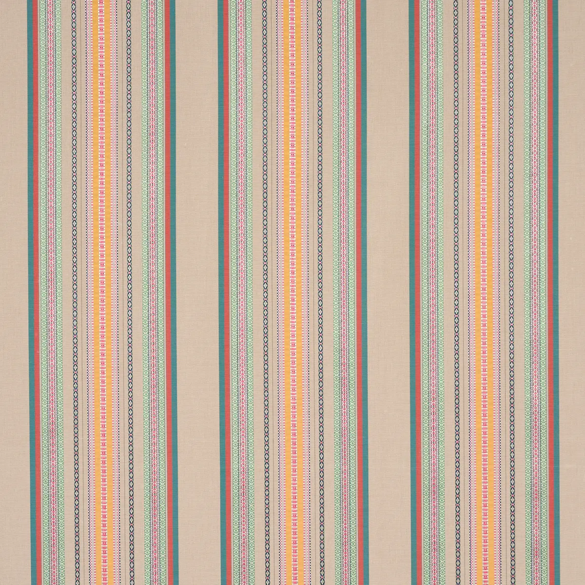 WELLINGTON STRIPE_ NATURAL ON MULTI