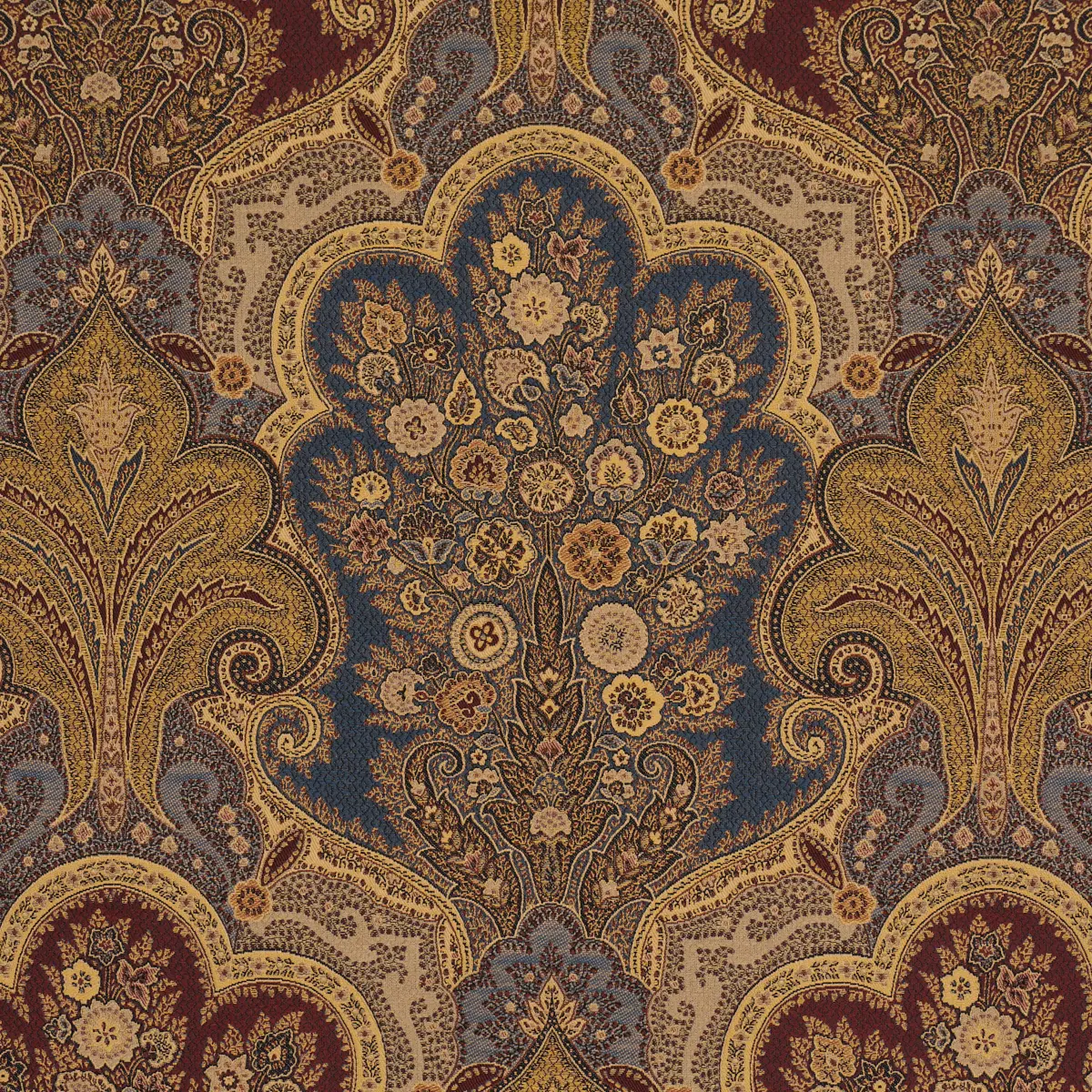 NEW CASTLE PAISLEY_ INDIGO