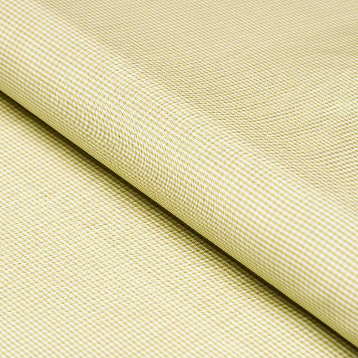 DALTON SILK GINGHAM_ CHARTREUSE