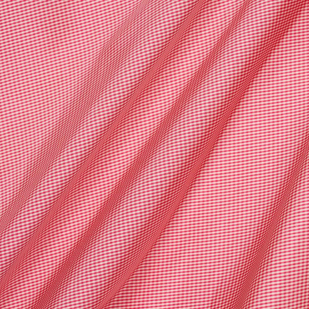 DALTON SILK GINGHAM_ CERISE