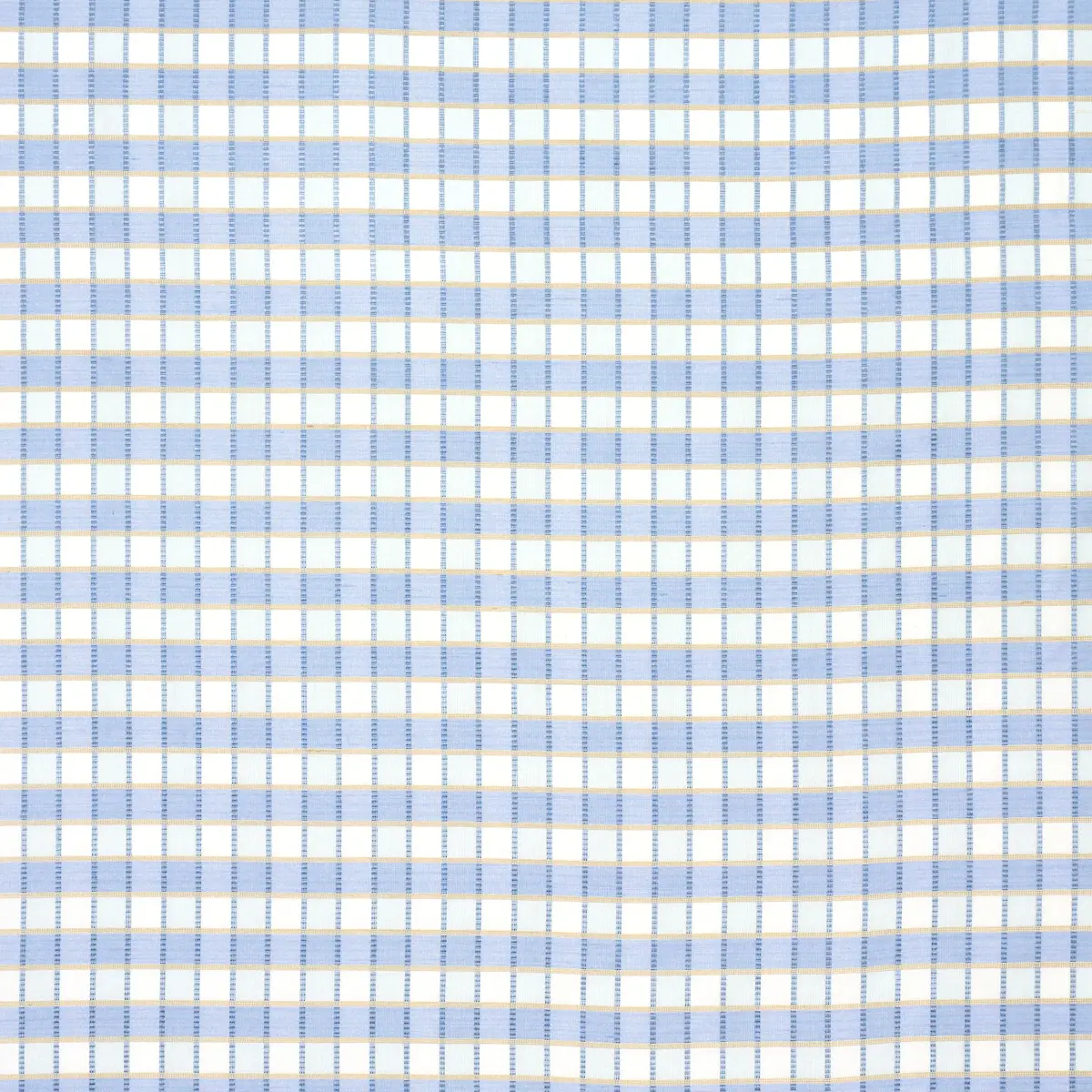 INGRID SILK CHECK_ SKY
