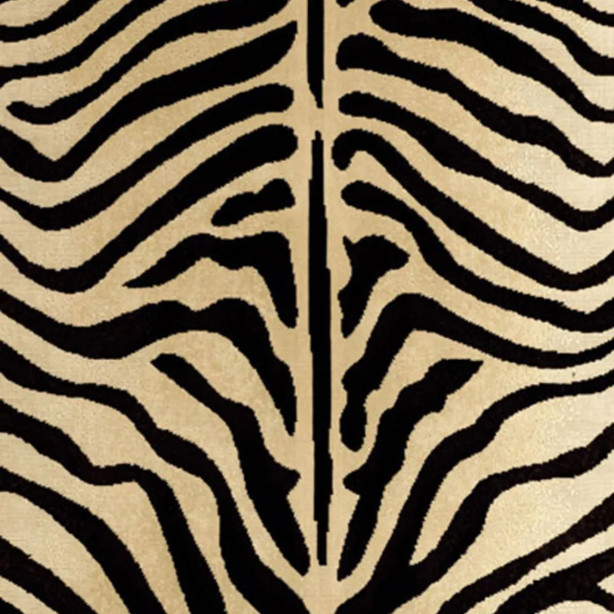 ZE'BRE ÉPINGLÉ_ BLACK/ECRU