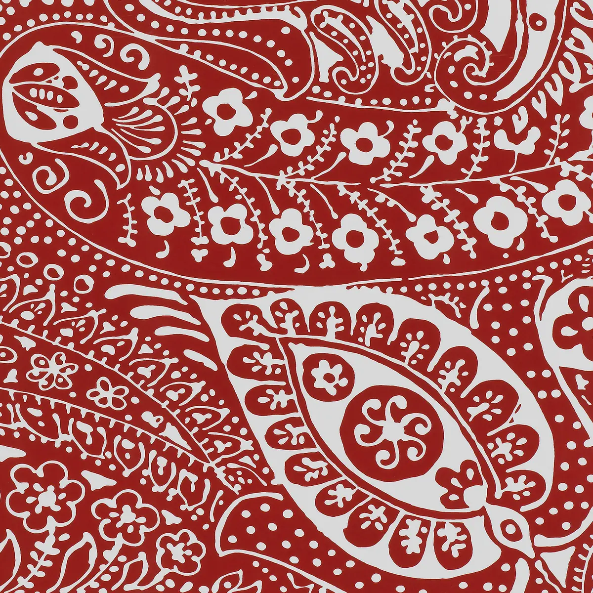 PAISLEY PRINT_ RED