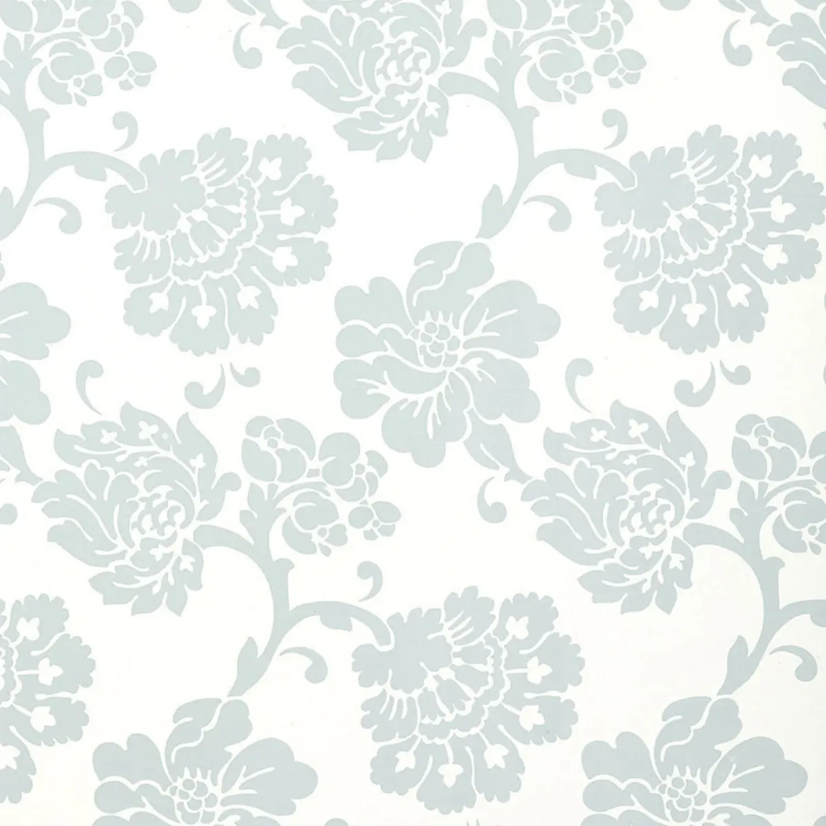 ALBERO FLOREALE DAMASK_ AQUA