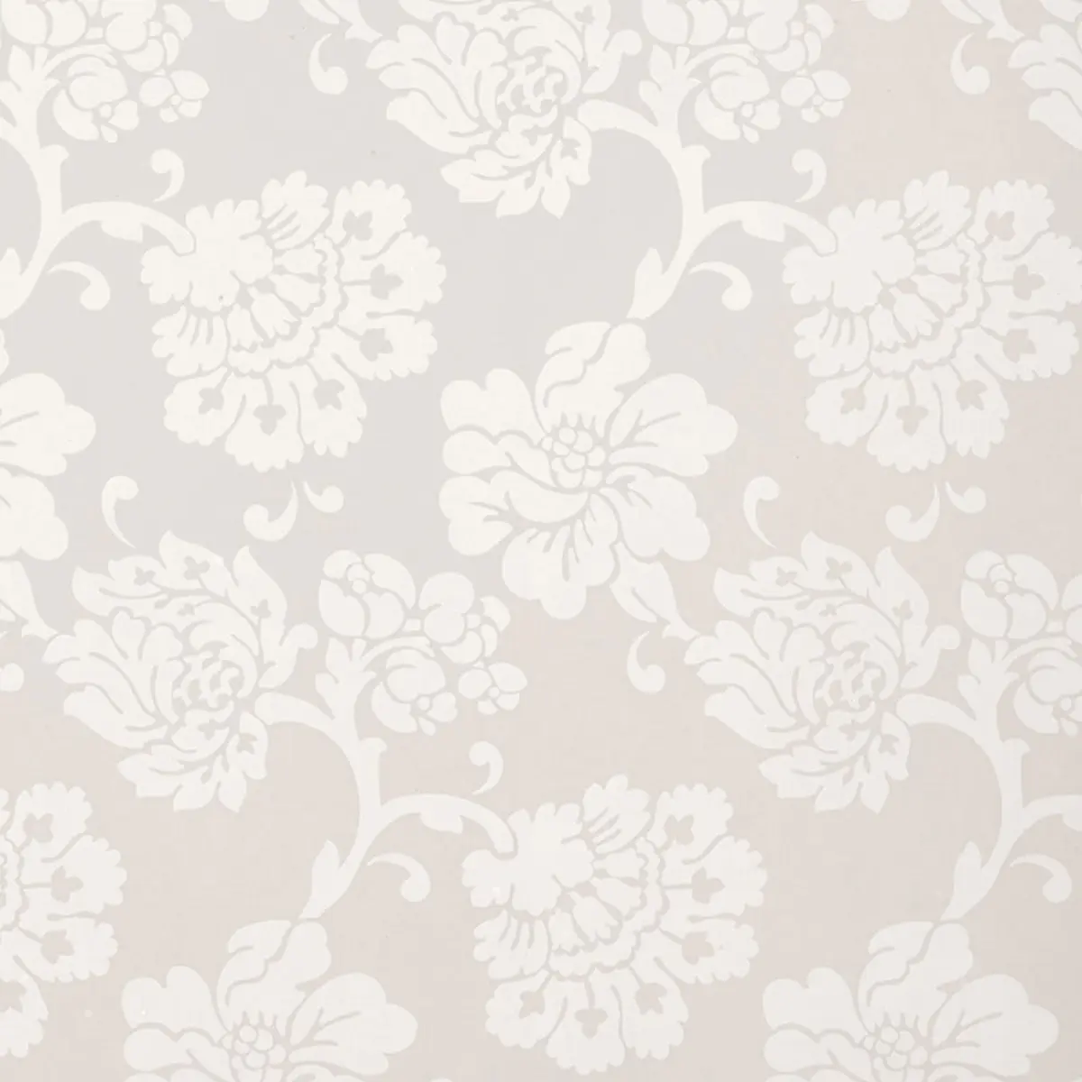 Albero Floreale Damask_ GREY