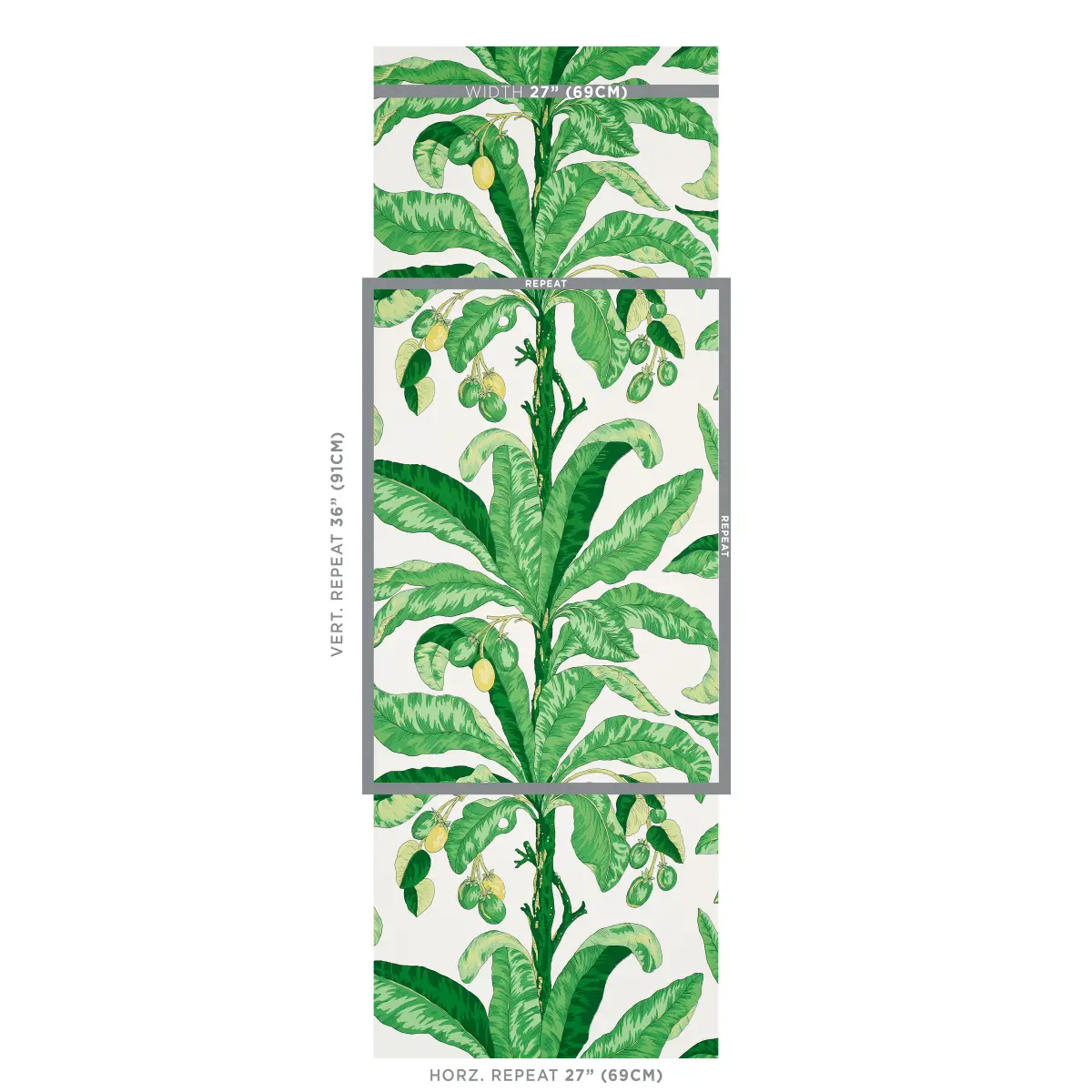 BLAIR HOUSE PALM_ GREEN