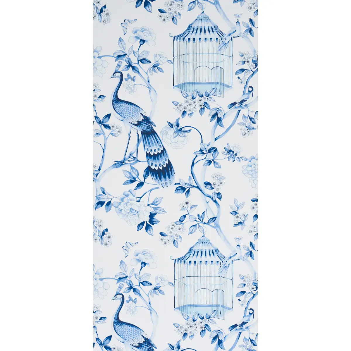 OISEAUX ET FLEURS_ PORCELAIN