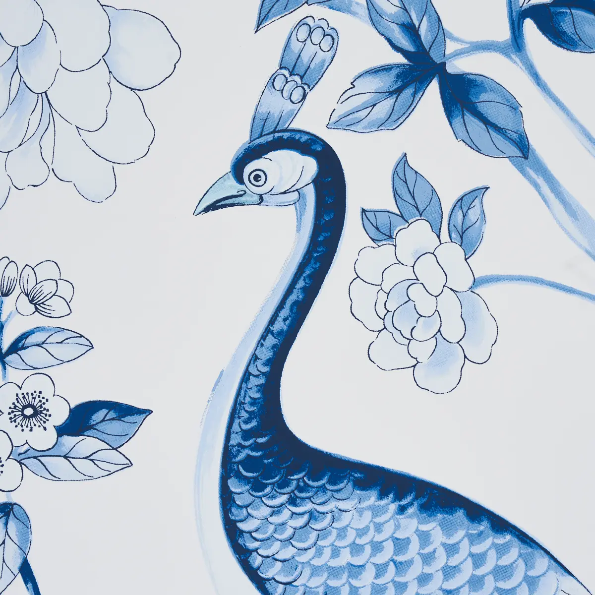 OISEAUX ET FLEURS_ PORCELAIN
