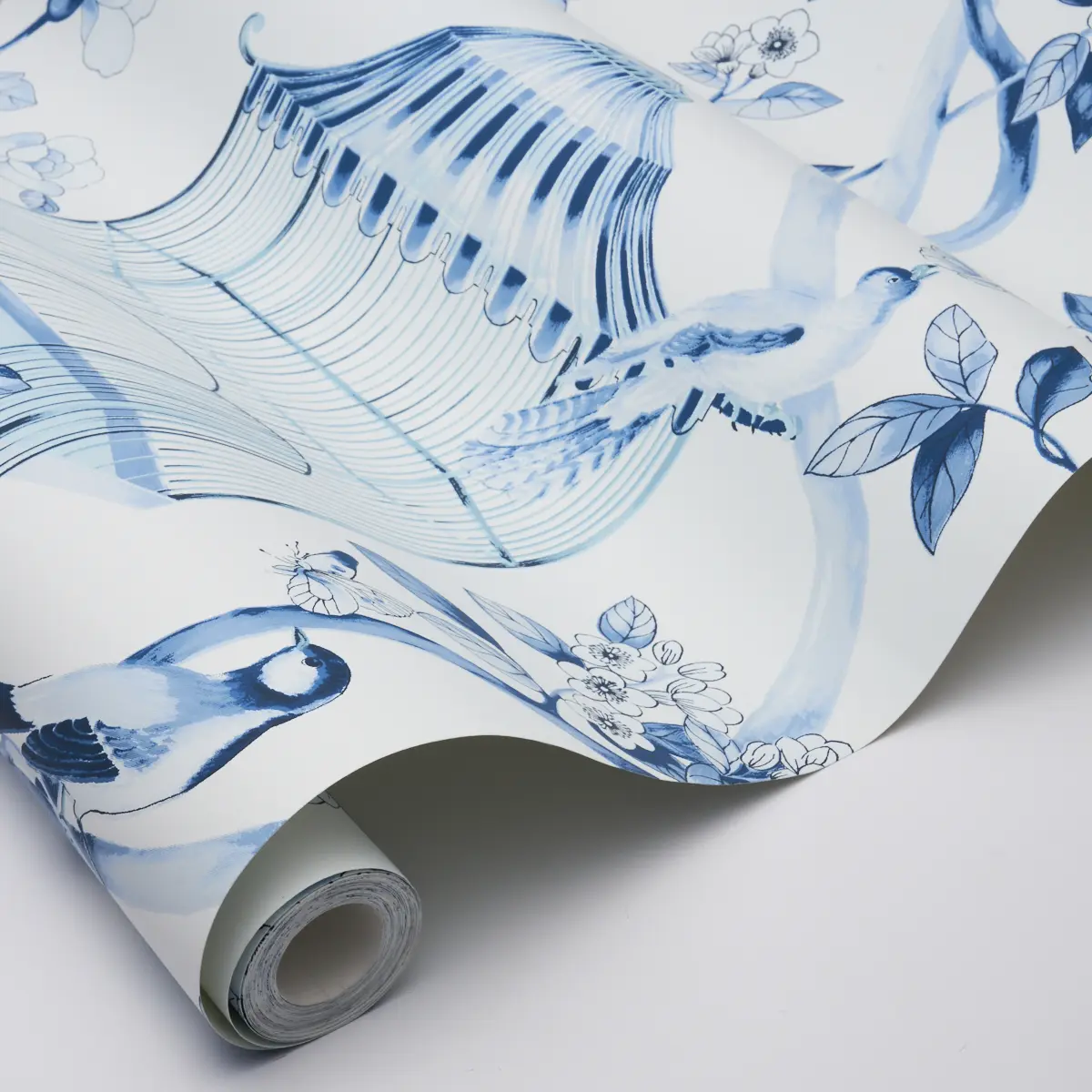 OISEAUX ET FLEURS_ PORCELAIN