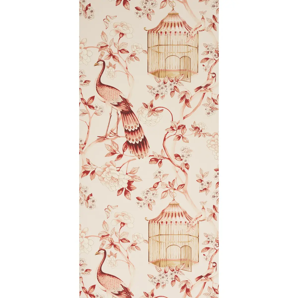 Oiseaux Et Fleurs_ CINNABAR