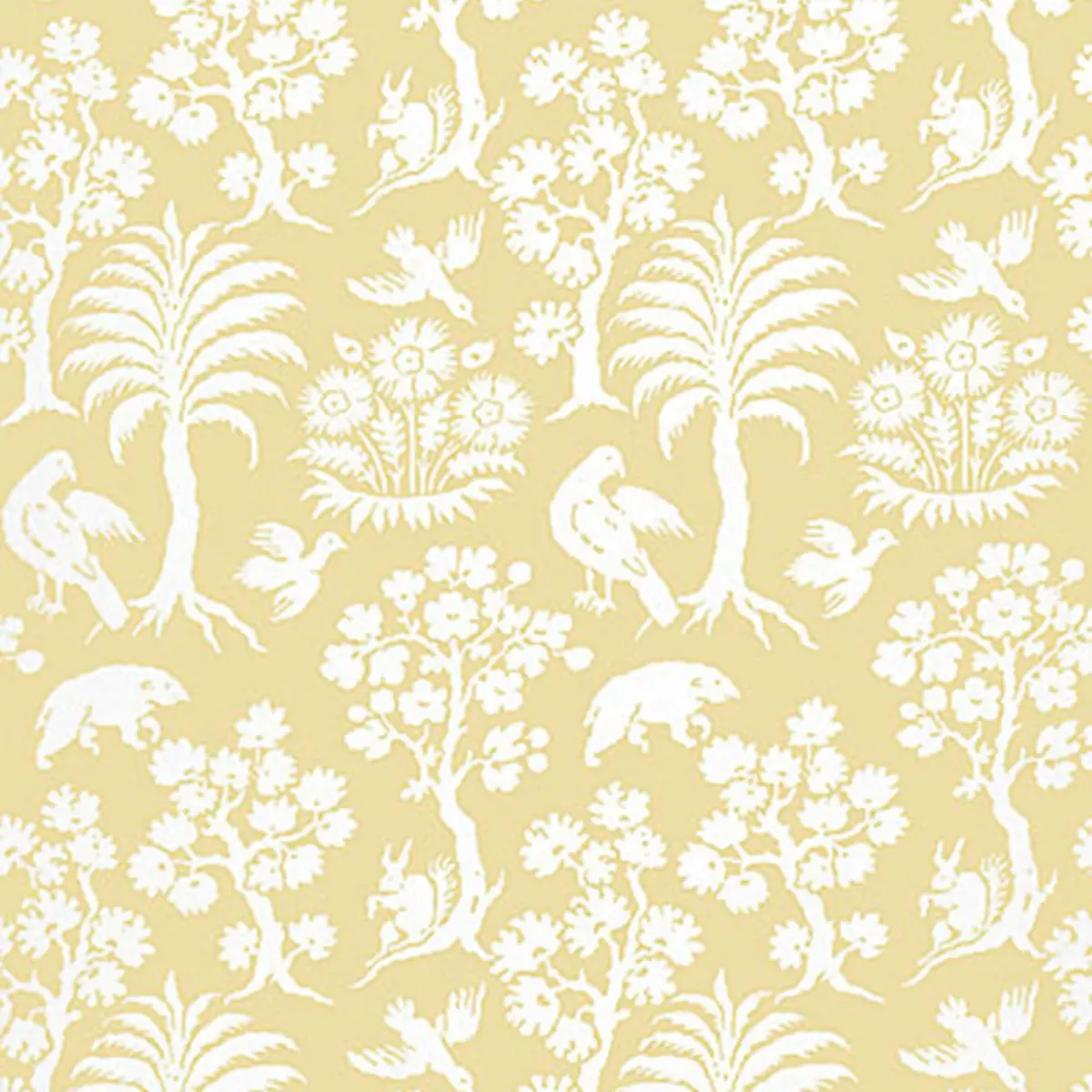 PALM DAMASK_ SUNLIGHT