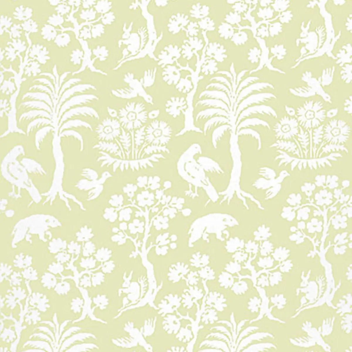 PALM DAMASK_ WILLOW