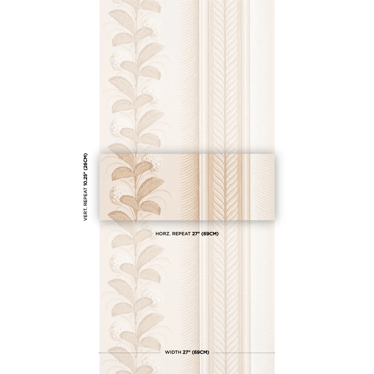 HYDRANGEA DRAPE_ FAWN