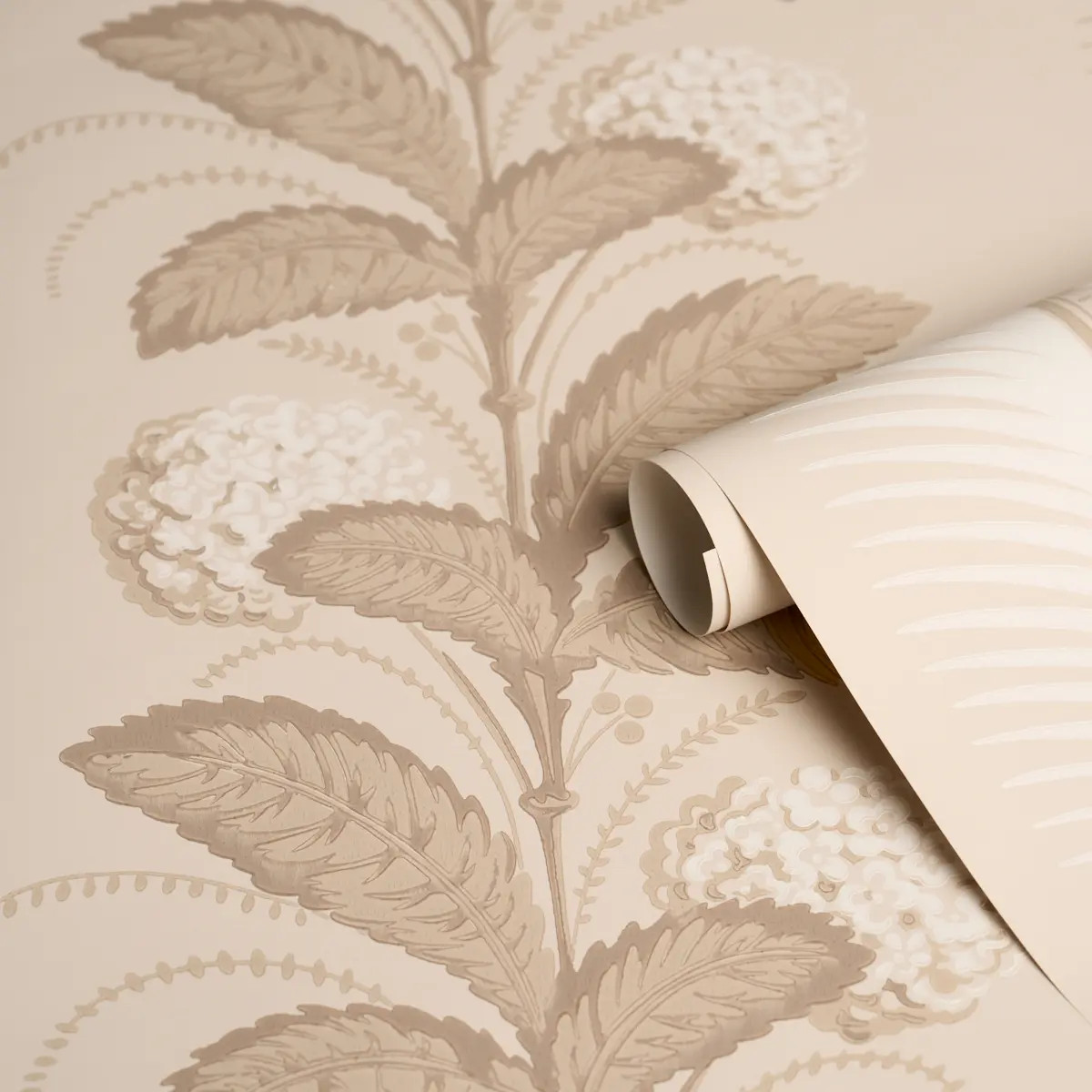 HYDRANGEA DRAPE_ FAWN