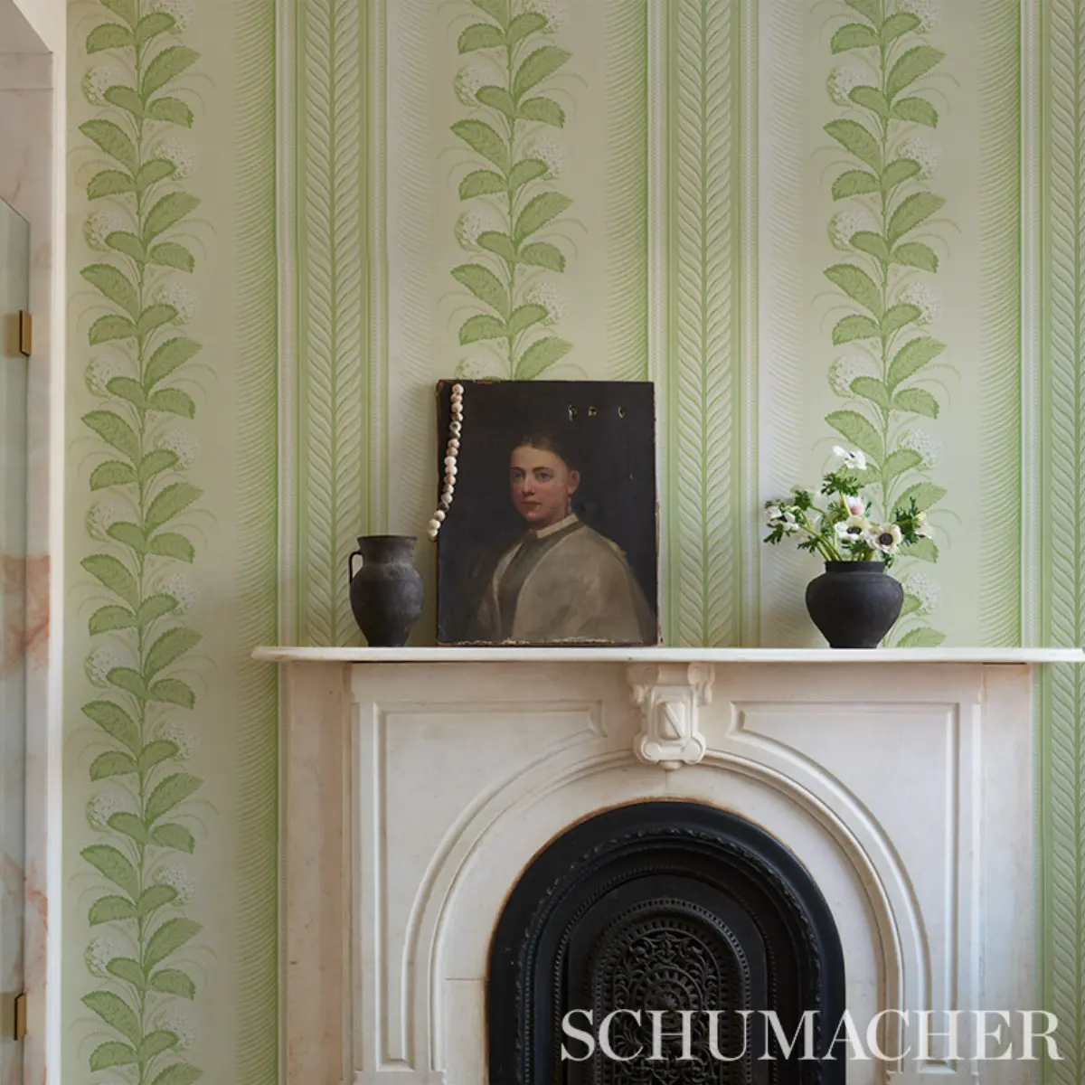 HYDRANGEA DRAPE_ GREEN