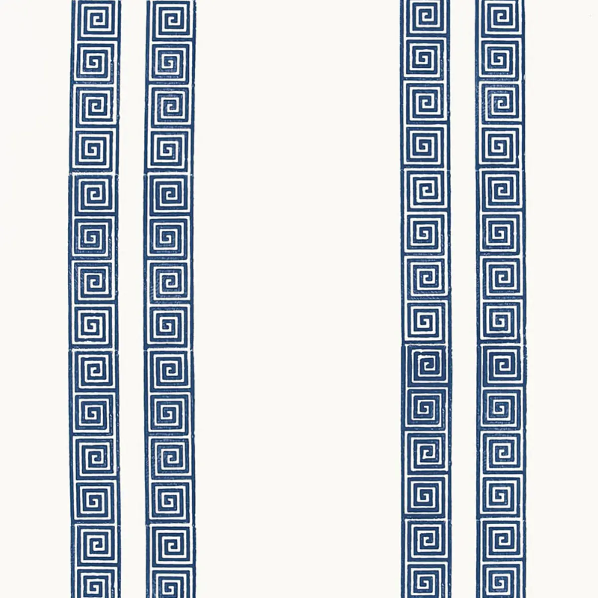 GREEK KEY STRIPE_ NAVY