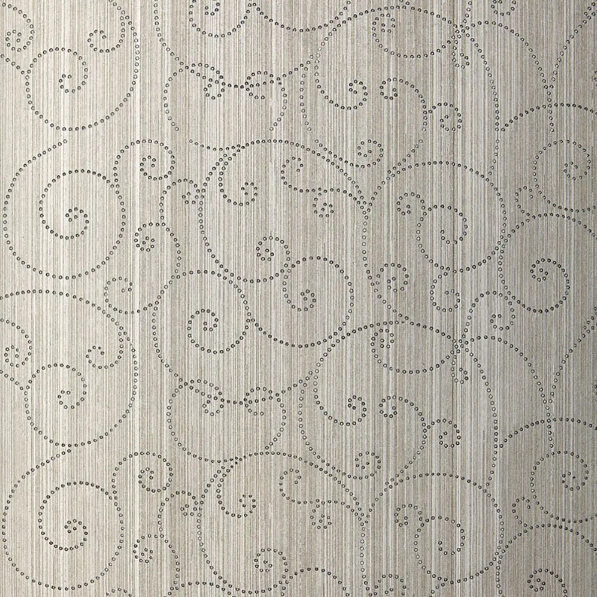 BEADED SCROLL_ PEWTER