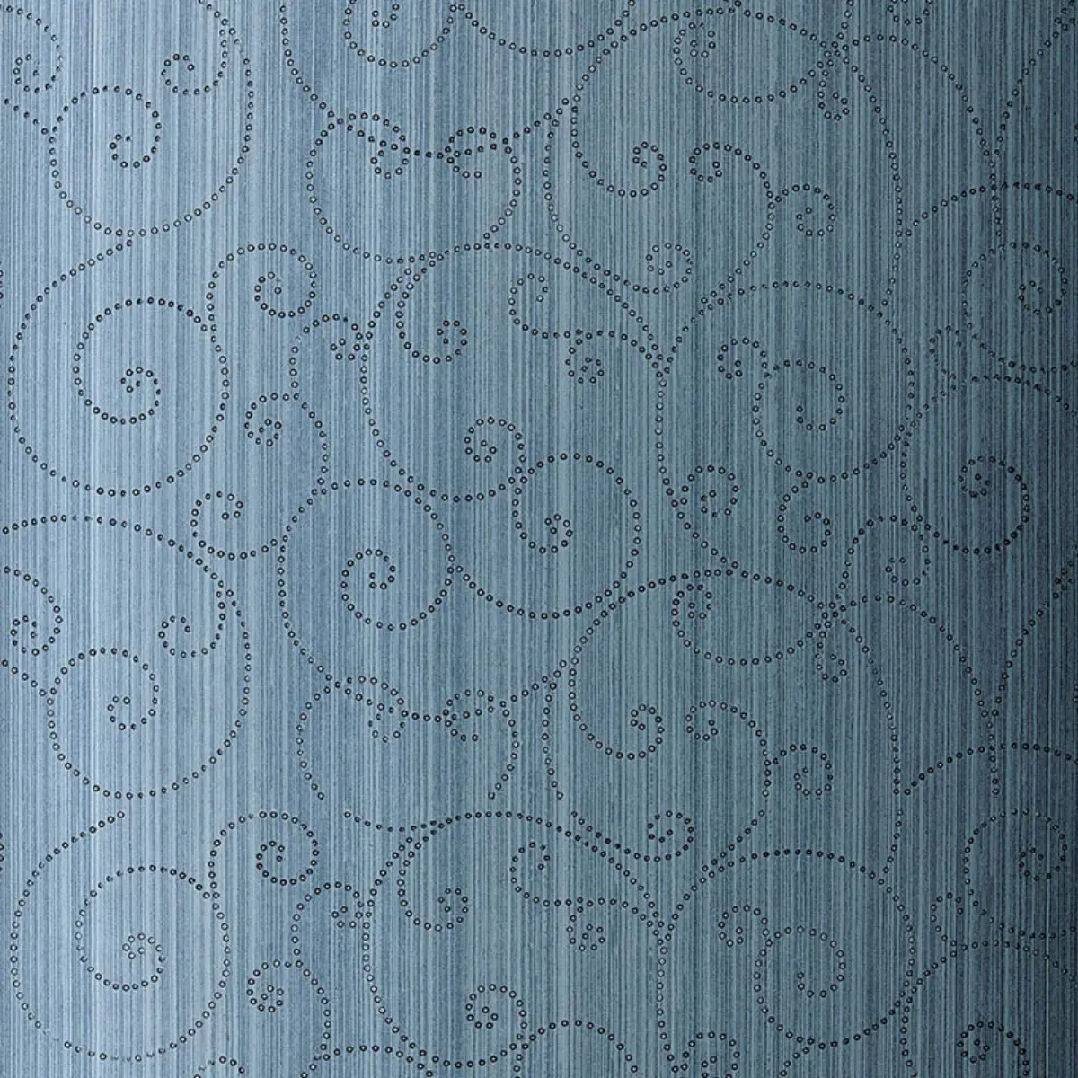 BEADED SCROLL_ PEACOCK