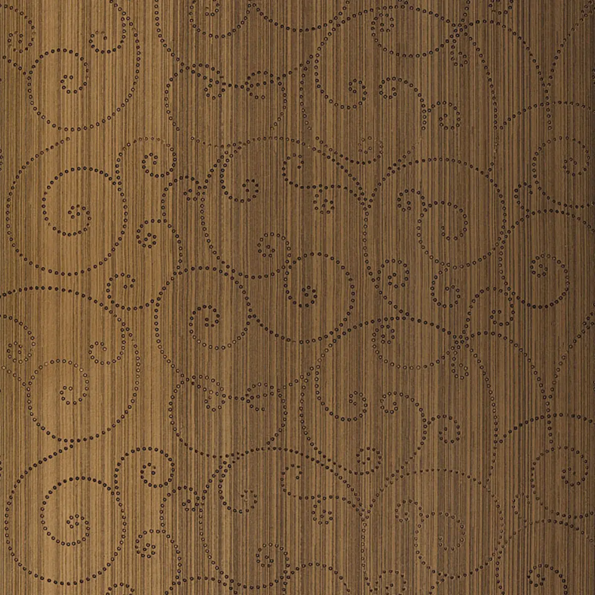 BEADED SCROLL_ BURNISHED BRONZE