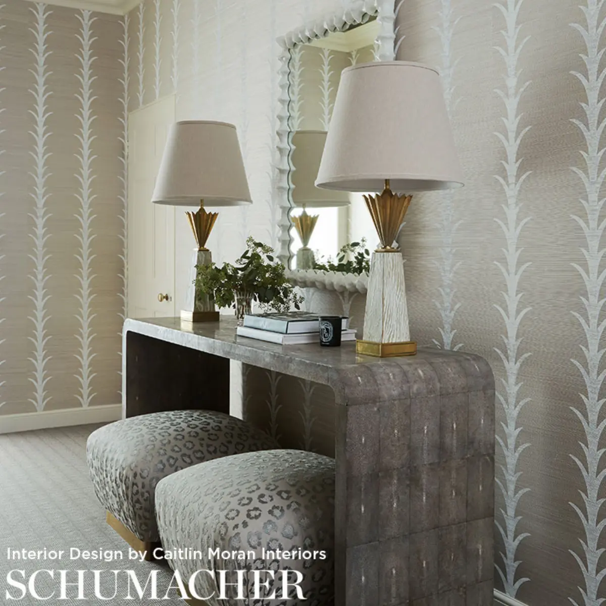 ACANTHUS STRIPE SISAL_ FOG & CHALK