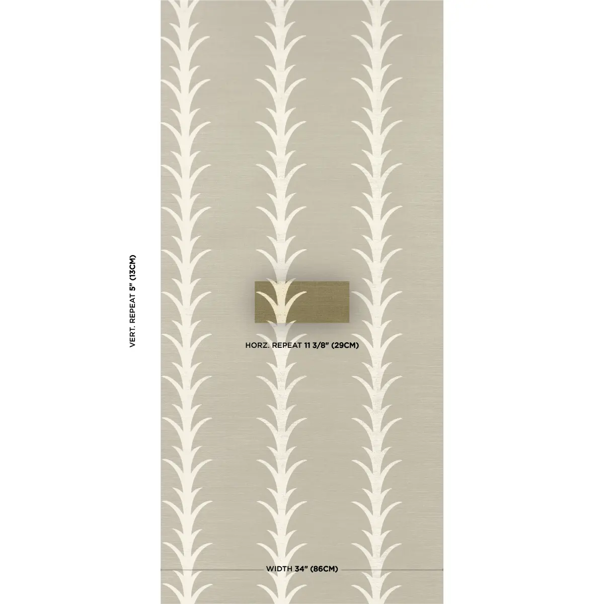 ACANTHUS STRIPE SISAL_ JUNIPER