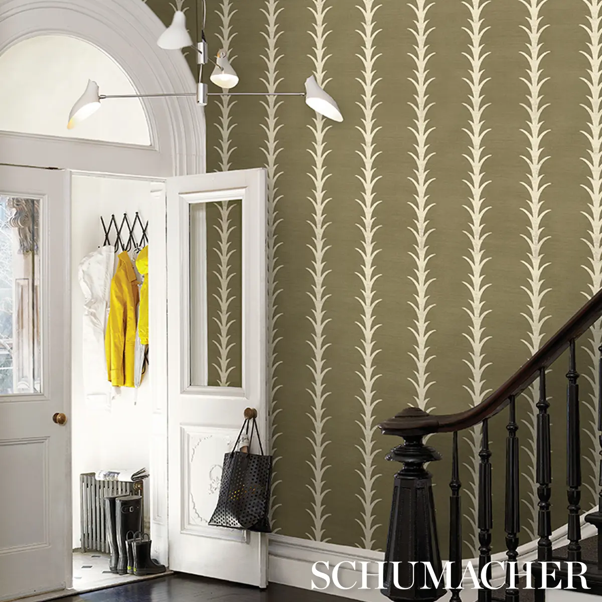 ACANTHUS STRIPE SISAL_ JUNIPER