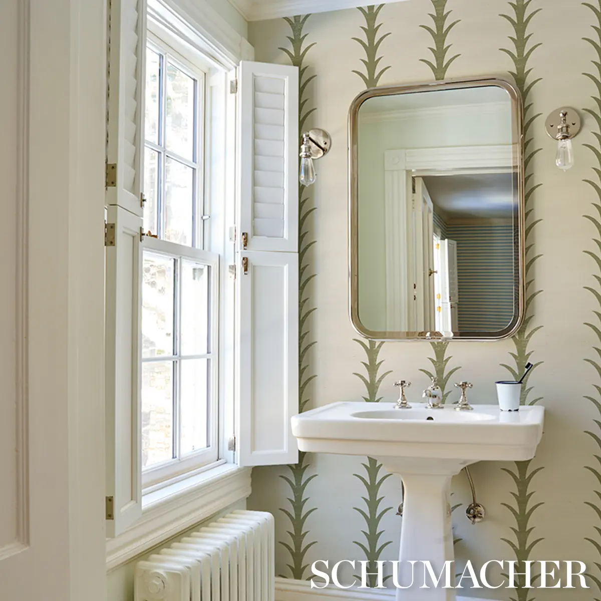 ACANTHUS STRIPE SISAL_ OLIVE