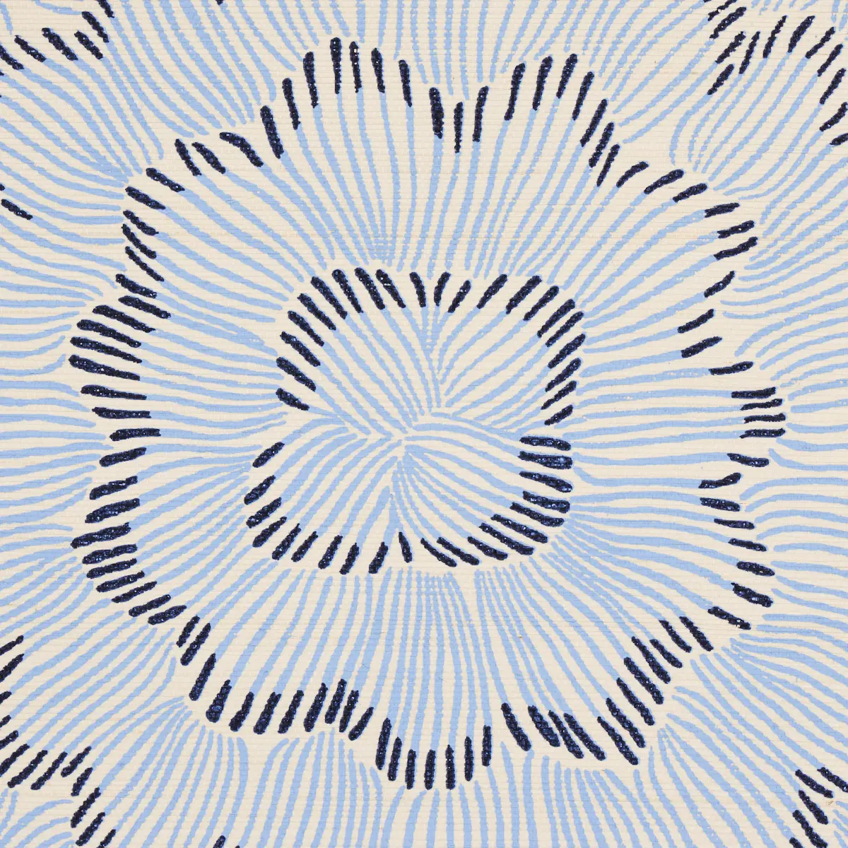 FEATHER BLOOM SISAL_ TWO BLUES