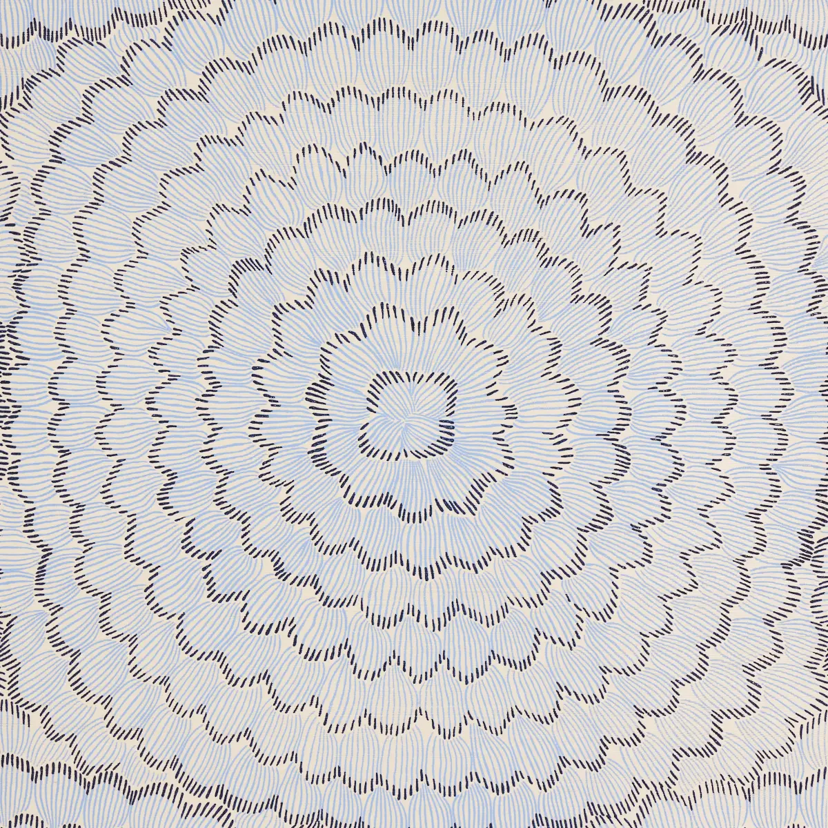 FEATHER BLOOM SISAL_ TWO BLUES