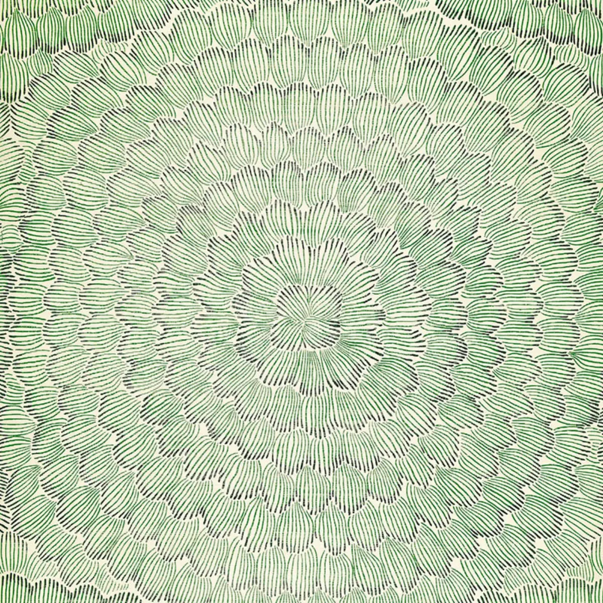 FEATHER BLOOM SISAL_ EMERALD & ORE