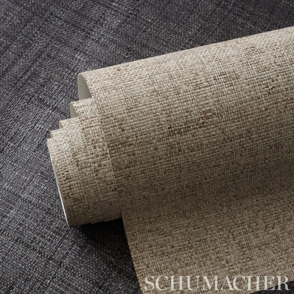 Weston Raffia Weave_ GREY