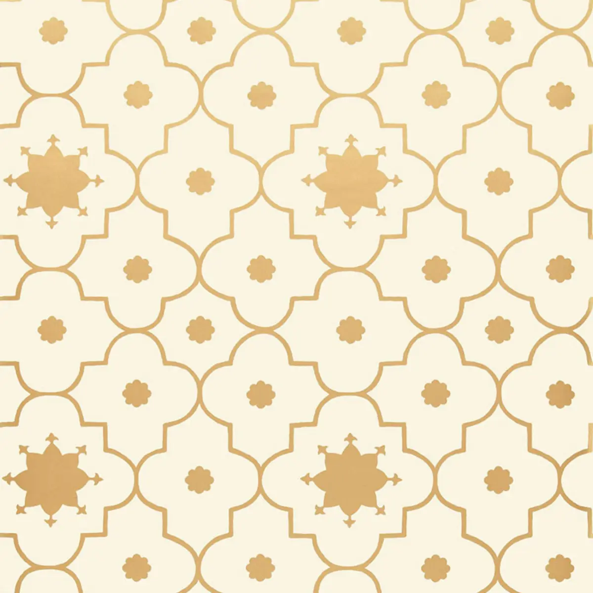 TAJ TRELLIS_ BURNISHED GILT