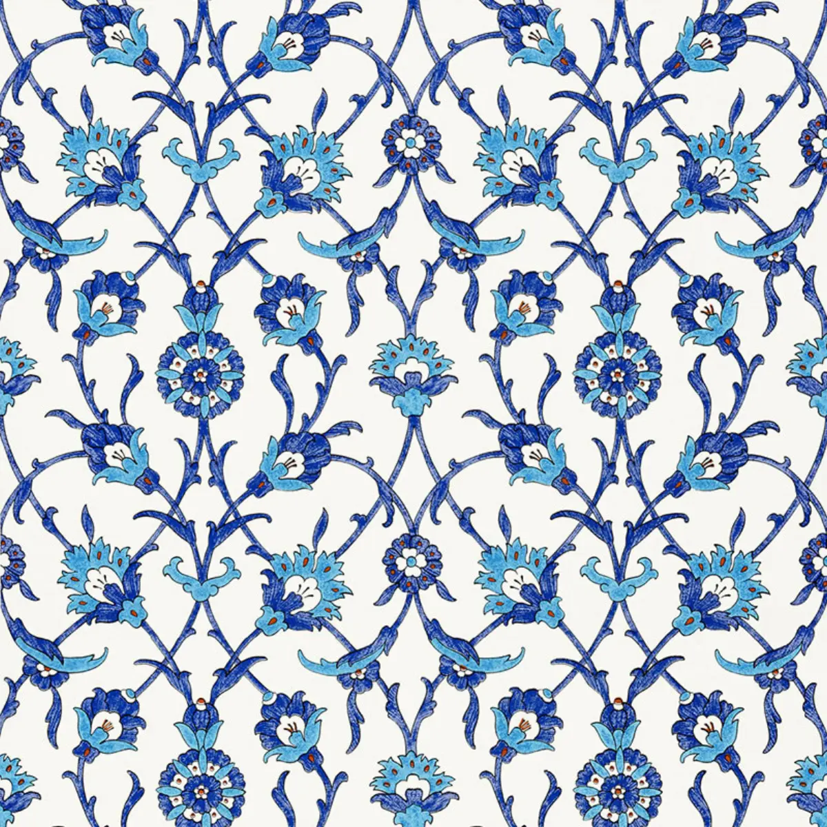 SULTAN'S TRELLIS_ PEACOCK