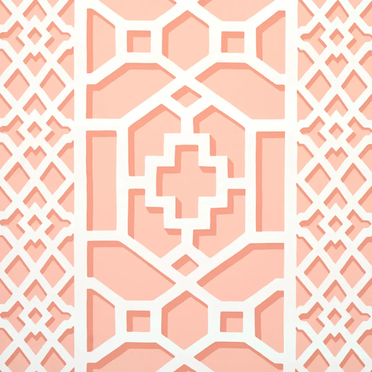 ZANZIBAR TRELLIS_ CORAL