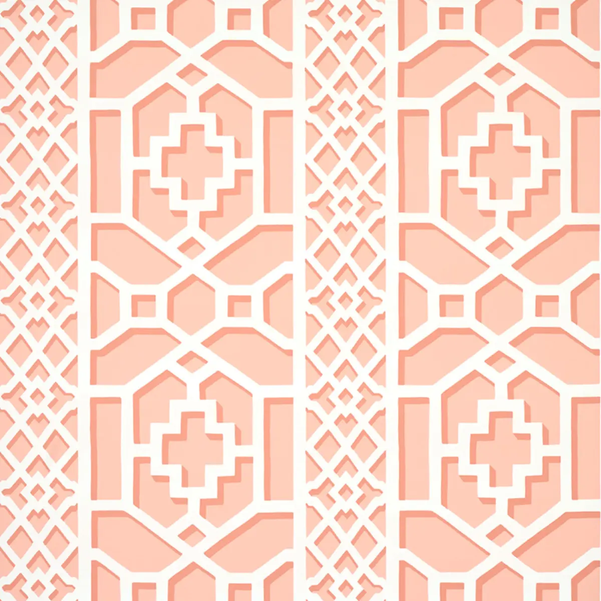 ZANZIBAR TRELLIS_ CORAL