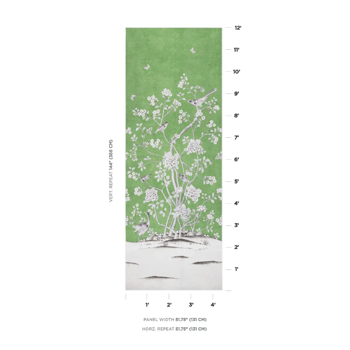 CHINOIS PALAIS PANEL_ LETTUCE