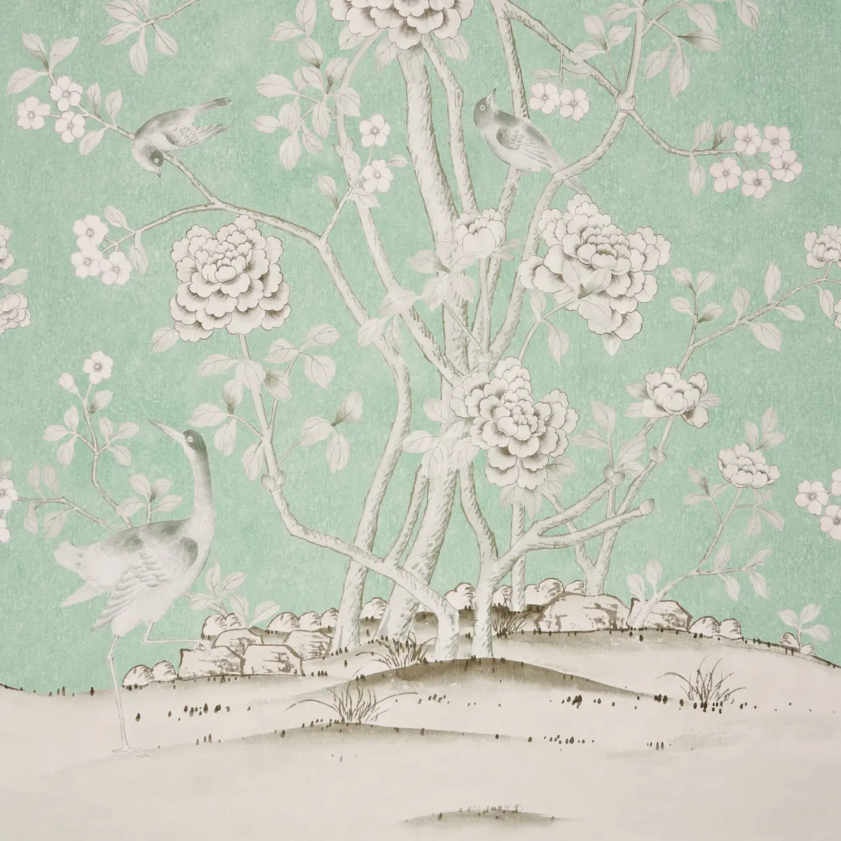 Chinois Palais Panel_ AQUAMARINE