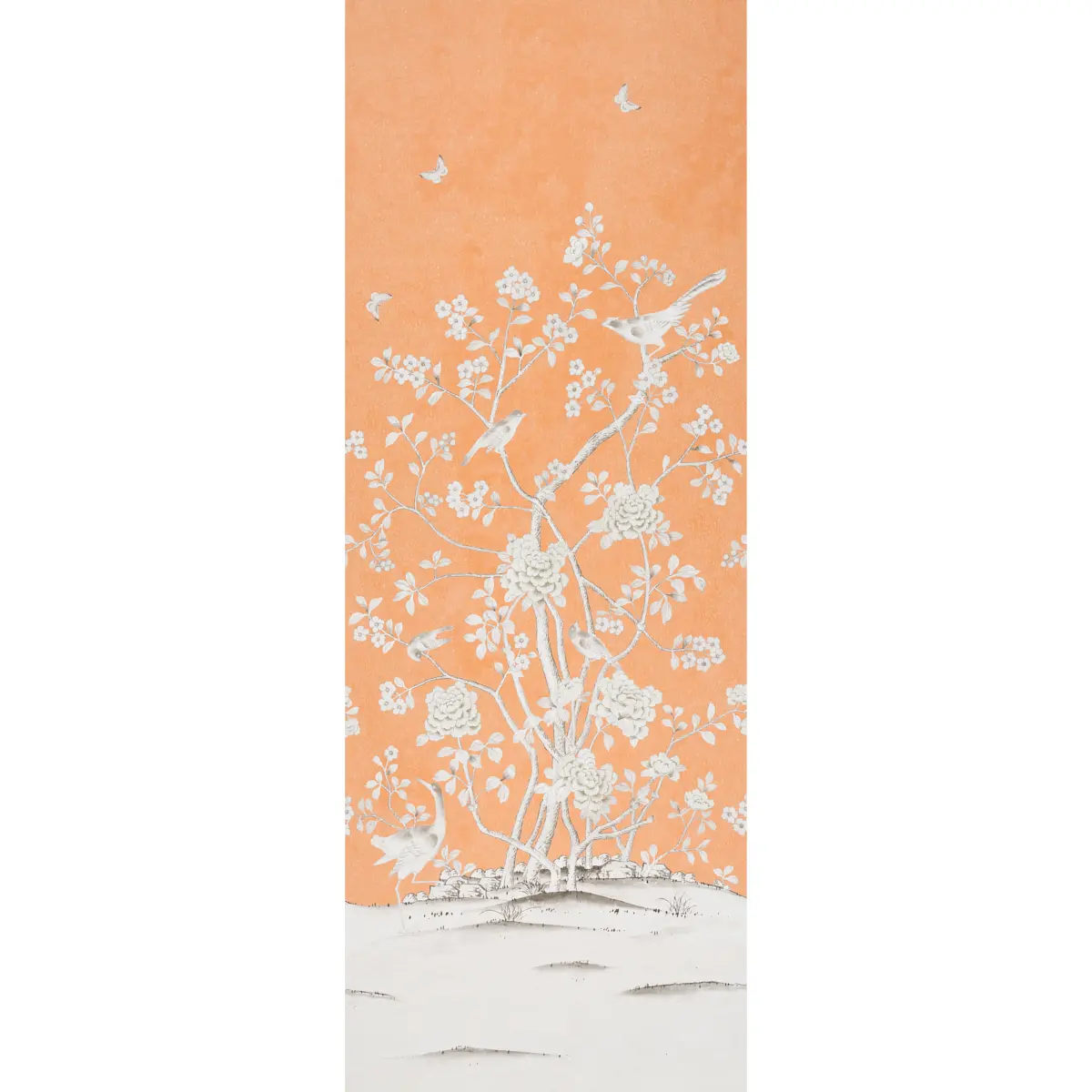 Chinois Palais Panel_ TANGERINE